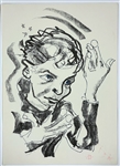 1978 David Bowie "Heroes" Signed RCA Promotional Limited Edition LIthograph (23/120) (BAS)