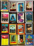 Collection of 35 Non-Sport Card and Sticker Sets - More Than 1,000 Cards