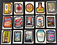 1973-75 Wacky Packages Series 2-15 Collection of 828 