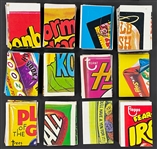 1973-75 Wacky Packages Series 2-15 Collection of 828 