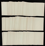 1985 Topps Traded Production Error Blank Back Complete Set (132)