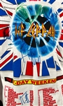1992 Def Leppard Band-Signed 7-Day Weekend Concert T-Shirt - Joe Elliot, Rick Allen, Rick Savage, Vivian Campbell and Phil Collen (BAS)