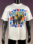 1992 Def Leppard Band-Signed 7-Day Weekend Concert T-Shirt - Joe Elliot, Rick Allen, Rick Savage, Vivian Campbell and Phil Collen (BAS)