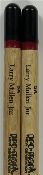 Larry Mullen, Jr. (U2) Stage-Used Drumsticks Acquired Backstage