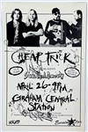 1994 Cheap Trick Band-Signed Concert Poster - Robin Zander, Bun E. Carlos, Tom Petersson and Rick Nielsen (BAS)