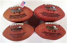 Super Bowl MVPs Signed Footballs Incl. Steve Young, O.J. Anderson, Desmond Howard and Larry Brown (BAS)
