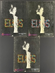 1970's Elvis Presley Las Vegas Concert Menu Collection of 14 