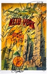 2000 “Miracle on 34th Street” Charity Event Poster Signed by 28 Incl. Michael Jackson, Whitney Houston, Beyonce, Christina Aguilar and Others (BAS)