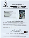 The Griffeys Signed 16x20 Limited Edition Photo (7/1500) - Ken Griffey Jr. and Sr.! (BAS)