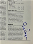 <em>NFL Encyclopedia of Football</em> Signed by Hall of Famers Incl. Johnny Unitas, Gale Sayers, Bart Starr and Others (BAS)