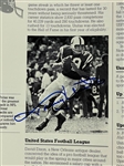 <em>NFL Encyclopedia of Football</em> Signed by Hall of Famers Incl. Johnny Unitas, Gale Sayers, Bart Starr and Others (BAS)