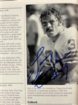 <em>NFL Encyclopedia of Football</em> Signed by Hall of Famers Incl. Johnny Unitas, Gale Sayers, Bart Starr and Others (BAS)