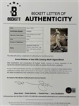 Ted Williams Signed <em>Great Athletes of the 20th Century</em>  Coffee Table Book Also Signed by Gale Sayers, Duke Snider, Bart Starr and Yogi Berra (BAS)