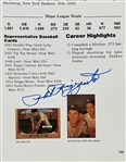 <em>Baseball Cards - 300-All-Time Stars</em> Signed by 16 Incl. Banks, Berra, Snider and Others (BAS)