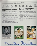 <em>Baseball Cards - 300-All-Time Stars</em> Signed by 16 Incl. Banks, Berra, Snider and Others (BAS)