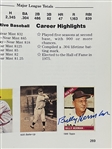 <em>Baseball Cards - 300-All-Time Stars</em> Signed by 16 Incl. Banks, Berra, Snider and Others (BAS)
