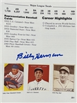 <em>Baseball Cards - 300-All-Time Stars</em> Signed by 16 Incl. Banks, Berra, Snider and Others (BAS)