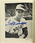 Ted Williams Signed <em>The Image of Their Greatness</em> Baseball Photo Book Also signed by 12 Other Hall of Famers and Superstars (BAS)