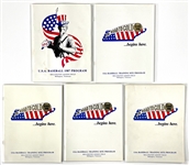 1988 USA Olympic Baseball Team Limited Edition Signed Bats (2) and Photo (BAS)