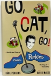 Carl Perkins Signed Baseball and Signed Autobiography <em>Go, Cat, Go!</em> (BAS)