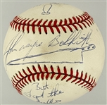 John Wayne Bobbitt Signed and Inscribed Baseball - She Got the Bat...But I Got the Balls (BAS)