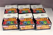 1984 Topps Baseball 6 box Rack Pack Case 
