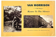 Van Morrison Signed Poster <em>Hymns to the Silence</em> and RARE Van's Morrison Promotional Shoes (BAS)