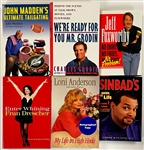 Musicians, Actors and Celebrities SIgned Book Collection of 13 (BAS)