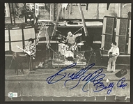 Jimi Hendrix "Bandy of Gypsys" Rhythm Section Signed 11x14 Photo - Billy Cox and Buddy Miles