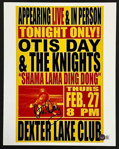 Otis Day (<em>Animal House</em>) Signed Concert Poster for the "Dexter Lake Club" (BAS)