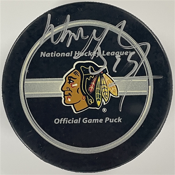 Wayne Gretzky Signed Hockey Puck (BAS)