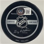 Wayne Gretzky Signed Hockey Puck (BAS)