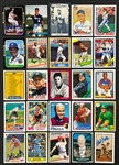 1970s-1990s  Signed Topps, Fleer and Donruss Baseball Card Collection (400+)