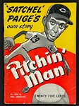 Satchel Paige Signed Biography <em>Pitchin' Man</em> (BAS)