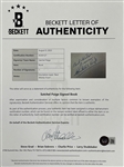 Satchel Paige Signed Biography <em>Pitchin' Man</em> (BAS)