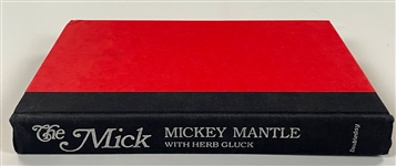 Mickey Mantle Signed Copy of His Book <em>The Mick</em> (BAS)