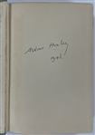 Aldous Huxley Signed Copy of <em>The Art of Seeing</em> (BAS)