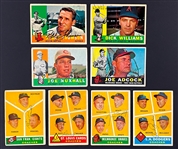 1960 Topps Signed Card Collection of 54 (BAS)