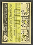 Al Cicotte Signed 1961 Topps Card #241 (BAS)