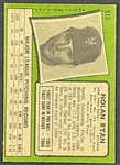 Nolan Ryan Signed 1971 Topps Card #513 (BAS)