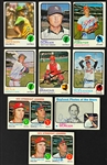 1973 Topps Signed Card Collection (81) (BAS)