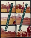 1976 Group of 19 Photos of Elvis Presley's Band and Entourage Playing Softball on Tour in Hartford, CT