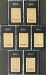 Group of Seven 1951 Bowman Cards from the Same Packs as #253 Mantle Rookie (Previous Lot)