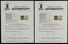 Trio of 1969 New York Mets Signed First Day Covers Incl. Tom Seaver (BAS)