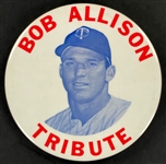 1971 Bob Allison Tribute 4 -Inch Pinback - Minnesota Twins Great