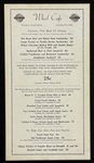 1939 National League Champion Cincinnati Reds Team Pictorial Menu  