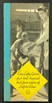 1934 Chicago World's Fair Lefty Grove Safety Glass Brochure