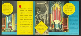 1934 Chicago World's Fair Lefty Grove Safety Glass Brochure