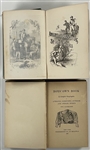 Pair of 19th Century Books with Great Baseball Content - <em>American Boy's Book</em> and <em>Boy's Own Book</em>