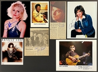 Rock and Roll Legends Signed Collection of 15 Incl. Van Morrison and Others (BAS)